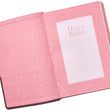 Load image into Gallery viewer, KJV Large Print Edition Two-Tone Pink/Brown Bible
