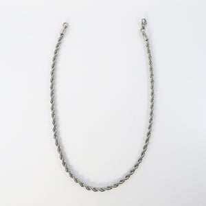 Stainless Steel Twist Chain Rope Necklace