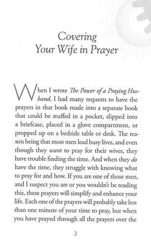 The Power of a Praying Husband Book of Prayers - Stormie Omartian