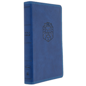 Personalized NKJV Holy Bible for Kids Leathersoft Blue Comfort Print