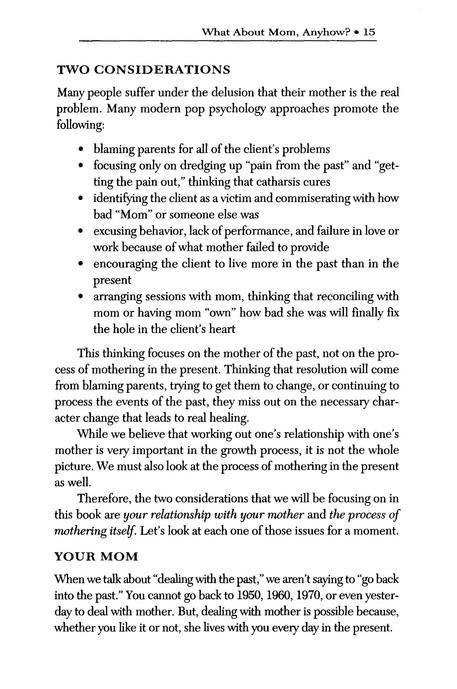 Our Mothers, Ourselves - Henry Cloud & John Townsend