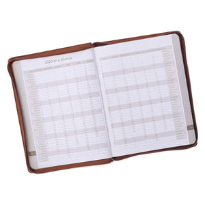 Personalized 2020 Planner Psalm 46:10 Zippered