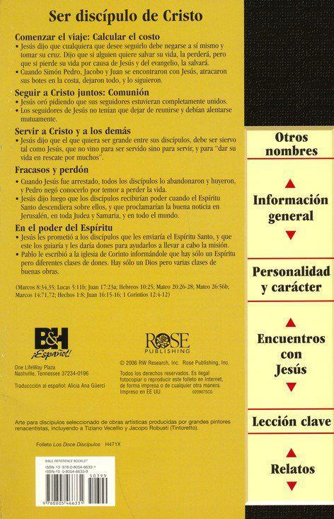 Los Doce Discípulos Folleto (The Twelve Disciples Pamphlet)