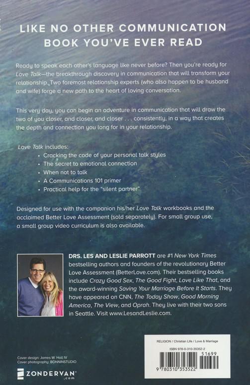 Love Talk - Dr. Les Parrott, Dr. Leslie Parrott