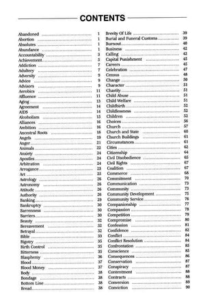 What Does the Bible Say About... The Ultimate A to Z Resource