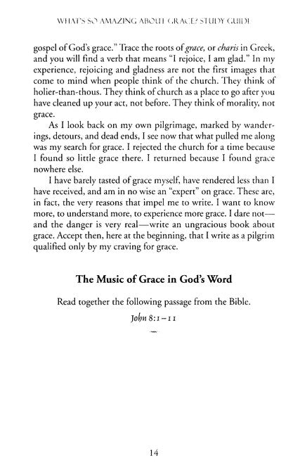 What's So Amazing About Grace? Study Guide - Philip Yancey