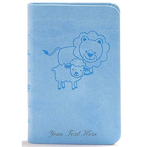 Personalized CSB Baby's New Testament with Psalms Blue LeatherTouch