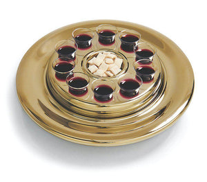 RemembranceWare Brass Bread Plate Insert for Small Group Communion