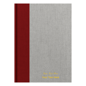 Personalized NKJV Holman Study Bible Thumb Indexed Crimson and Gray Cloth Over Board Hardcover