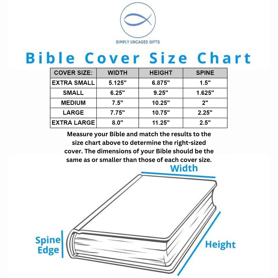 Mt. 19:26 Faux Leather Rosado Personalized Bible Cover for Women