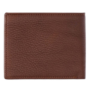 Blessed Is The Man Jeremiah 17:7 Brown Genuine Leather Wallet