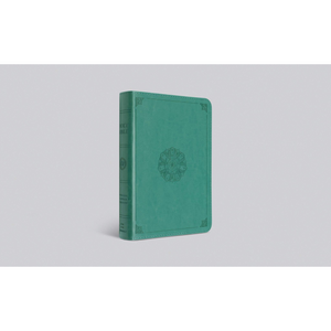 Personalized ESV Personal Reference Bible TruTone Turquoise Emblem Design