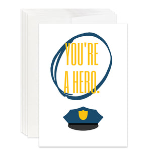 Christian Police Appreciation Card