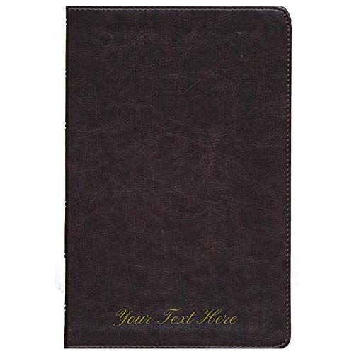 Personalized ESV Reference Bible TruTone Coffee