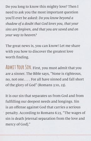 Love Worth Finding Tracts (Pack of 25)