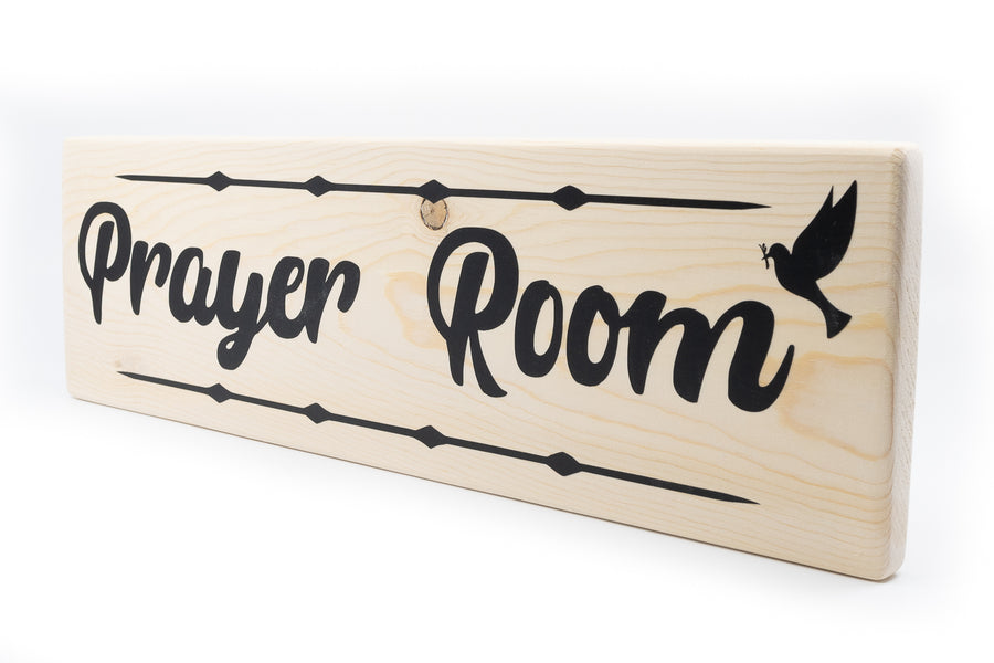 Prayer Room Wood Decor