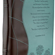 Load image into Gallery viewer, Lamentations 3:21-24 Faux Leather Turquoise Personalized Bible Cover For Women
