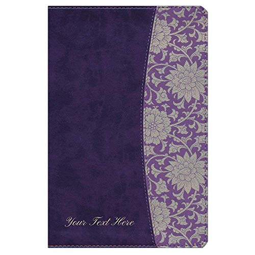 Personalized NKJV The Study Bible for Women LeatherTouch Plum & Lilac