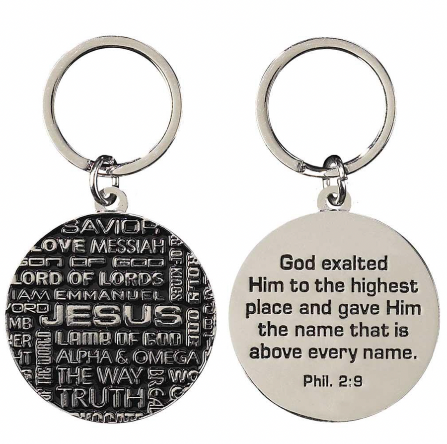 Names Of Jesus Keyring