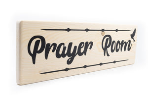 Prayer Room Wood Decor