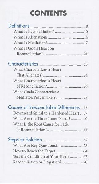 Reconciliation [Hope For The Heart Series] - June Hunt