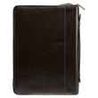 Load image into Gallery viewer, Philippians 4:13  Turquoise &amp; Brown Faux Leather Personalized Bible Cover For Women
