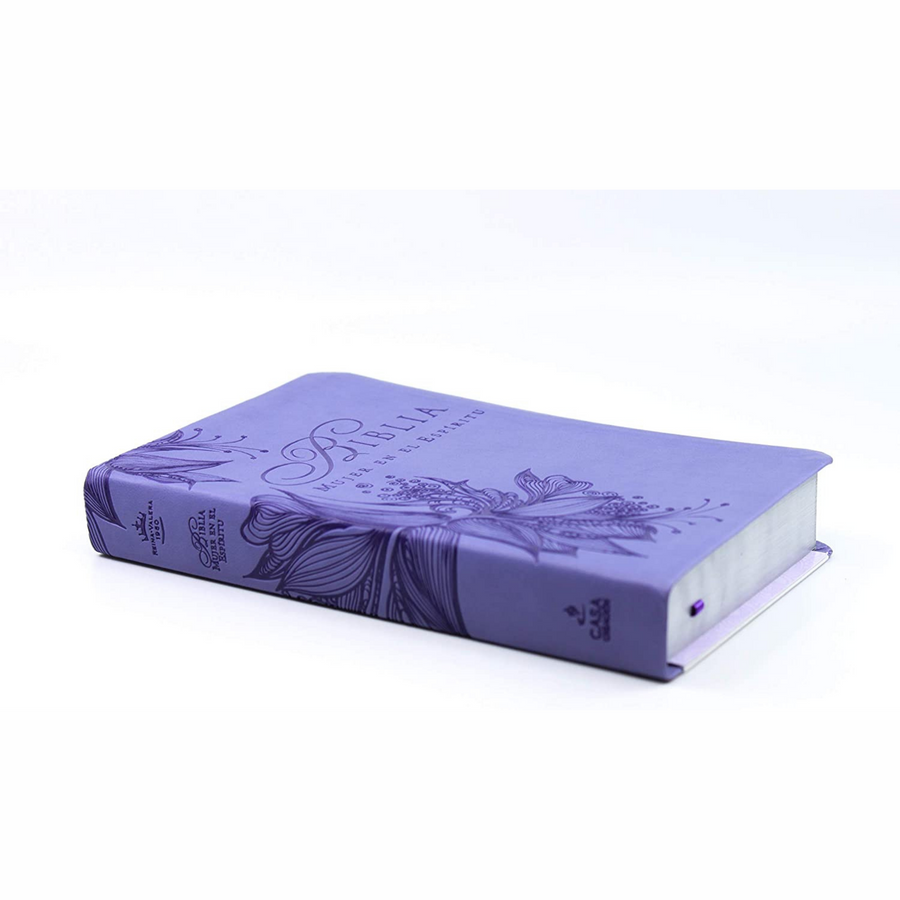 Personalized Biblia Mujer en el Espíritu (Lavanda) Reina-Valera 1960 (Spanish Edition)