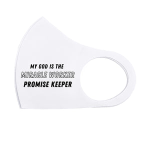 Miracle Worker Promise Keeper Breathable Stretch Fit Mask