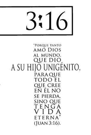 3:16 Los Números de la Esperanza, 25 Tratados (3:16 The Numbers of Hope, 25 Tracts)