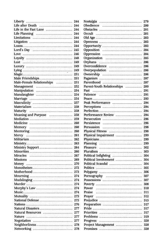 What Does the Bible Say About... The Ultimate A to Z Resource