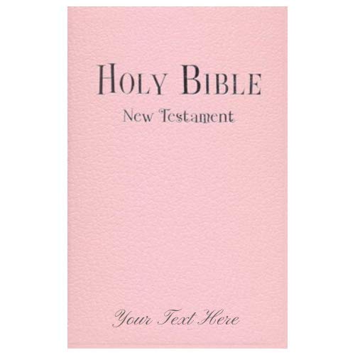 Personalized NIV Tiny Testament Bible New Testament Pink Leathersoft