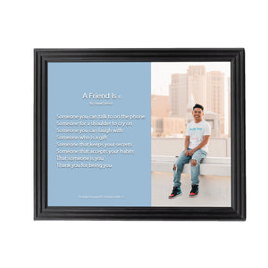 A Friend Is Personalized Photo Poem