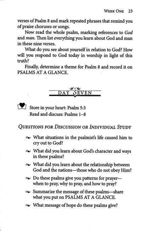 Praising God Through Prayer And Worship: Psalms - Kay Arthur & Pete De Lacy