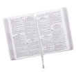 Load image into Gallery viewer, Personalized KJV SMALL Compact Pocket Edition Bible LuxLeather White

