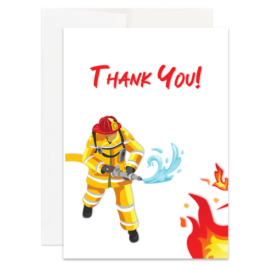 Firefighter Appreciation Card