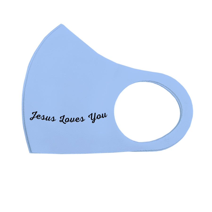 Jesus Loves You Breathable Stretch Fit Mask