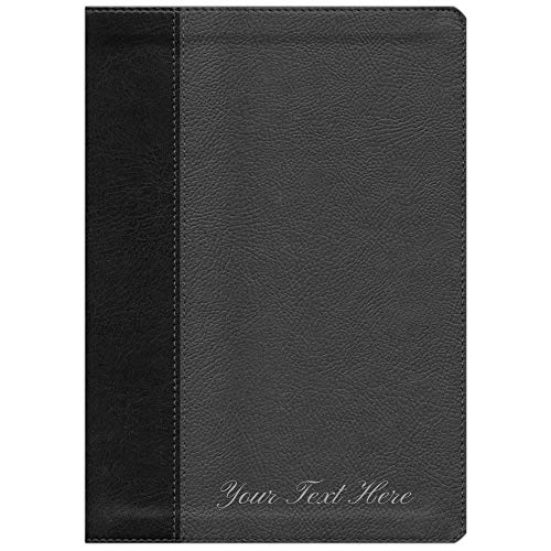 Personalized Every Man's Bible NIV Large Print TuTone LeatherLike Study Bible for Men