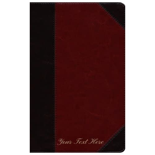 Personalized ESV Thinline Reference Bible TruTone Brown/Cordovan