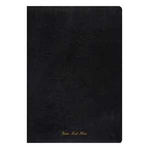 Personalized NKJV & Amplified Parallel Bible Large Print Black Bonded Leather