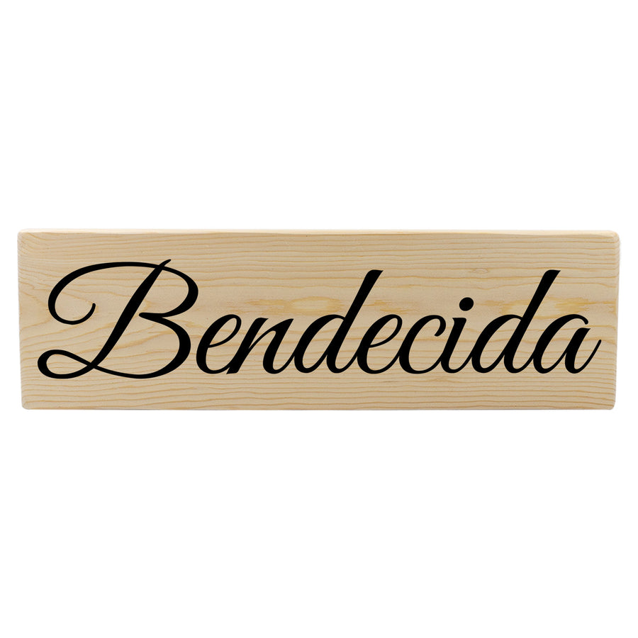 Bendecida Spanish Wood Decor