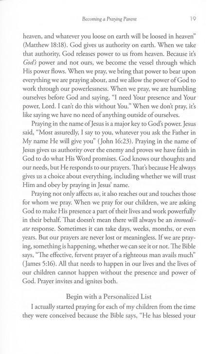 The Power of a Praying Parent - Stormie Omartian