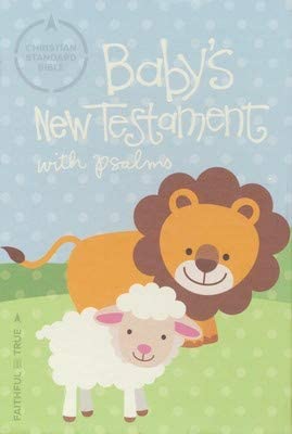 Personalized CSB Baby's New Testament with Psalms Pink LeatherTouch