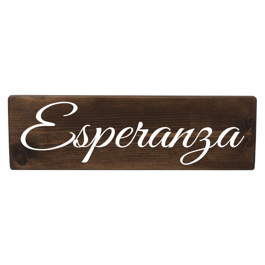 Esperanza Spanish Wood Decor