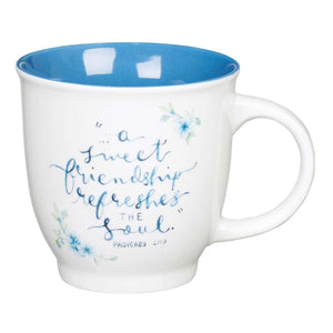 A Sweet Friendship Proverbs 27:9 Mug