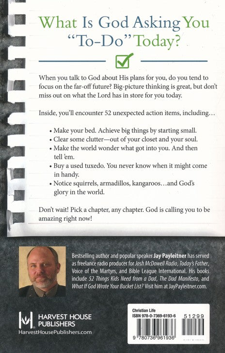 What If God Wrote Your To Do List - Jay Payleitner