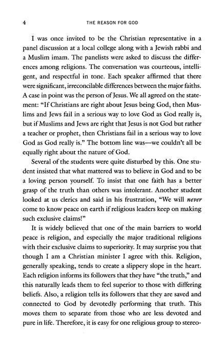 The Reason For God - Timothy Keller