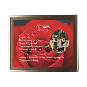 A Mother Personalized Photo Poem