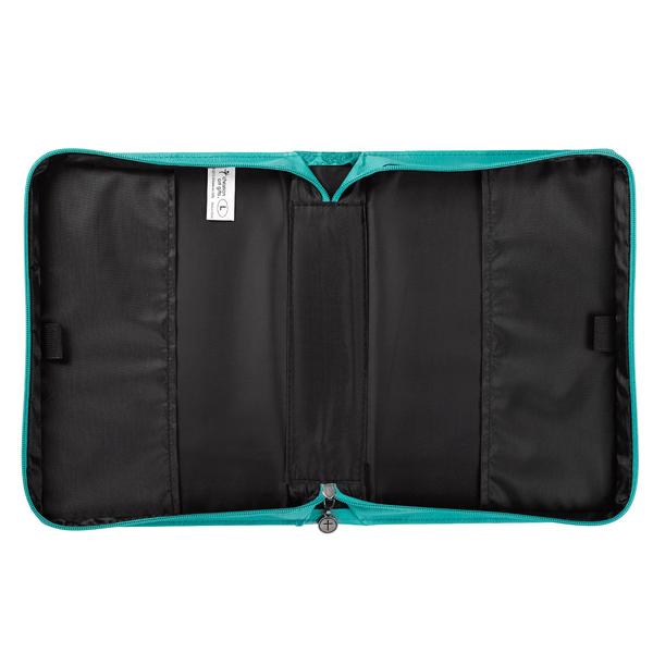 Everlasting Love Jeremiah 31:3 Turquoise Faux Leather Large Bible Cover