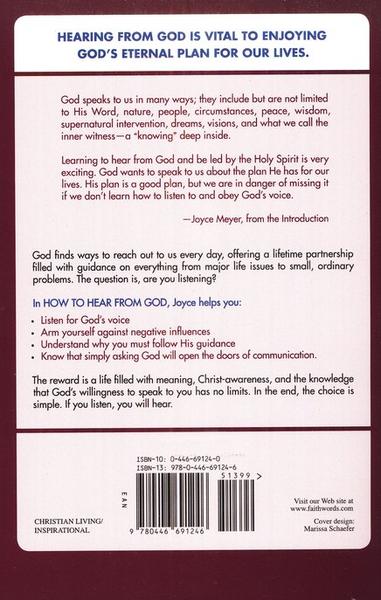 How to Hear from God: Learn to Know His Voice & Make Right Decisions - Joyce Meyer