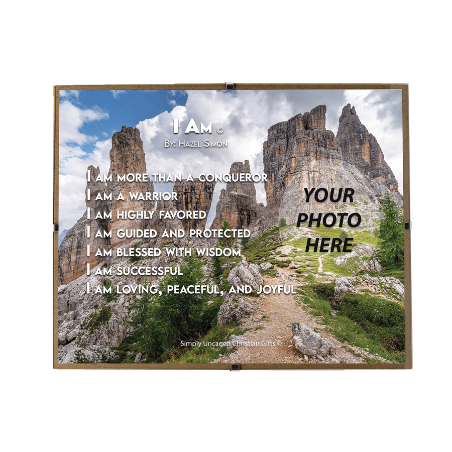 I Am Personalized Photo Poem